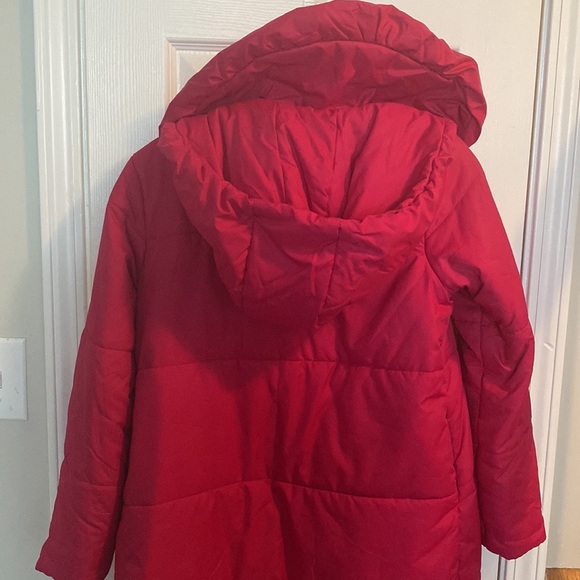 Pink puffer Kate spade coat for kids - Picture 3 of 3